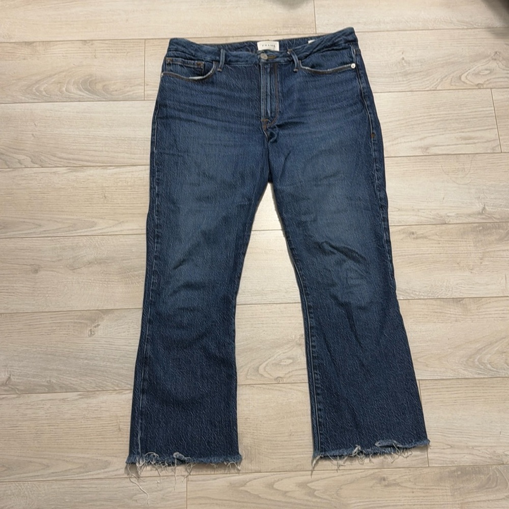 Frame Le Crop Mini Boot - size 30